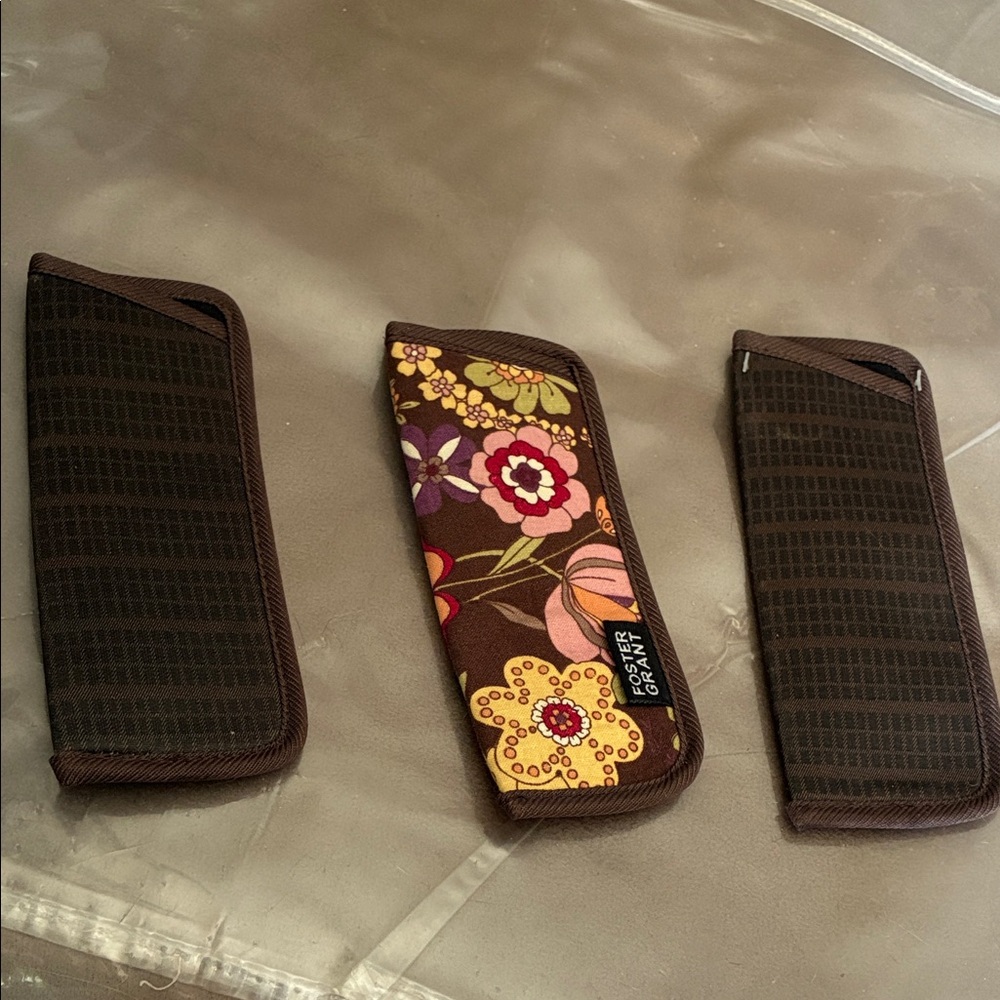 3-pack Reader Eyeglass Cases